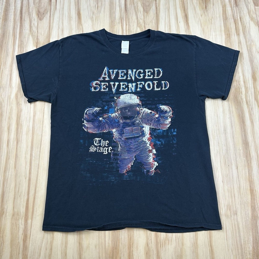 Avenged Sevenfold The Stage Shirt Mens Large Metal Band‎ Tee